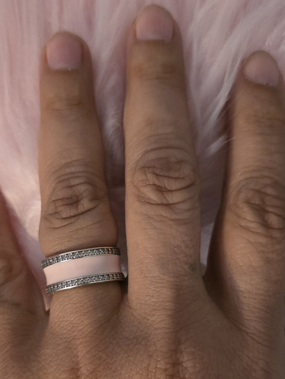 PANDORA PINK RING - Picture 4 of 6